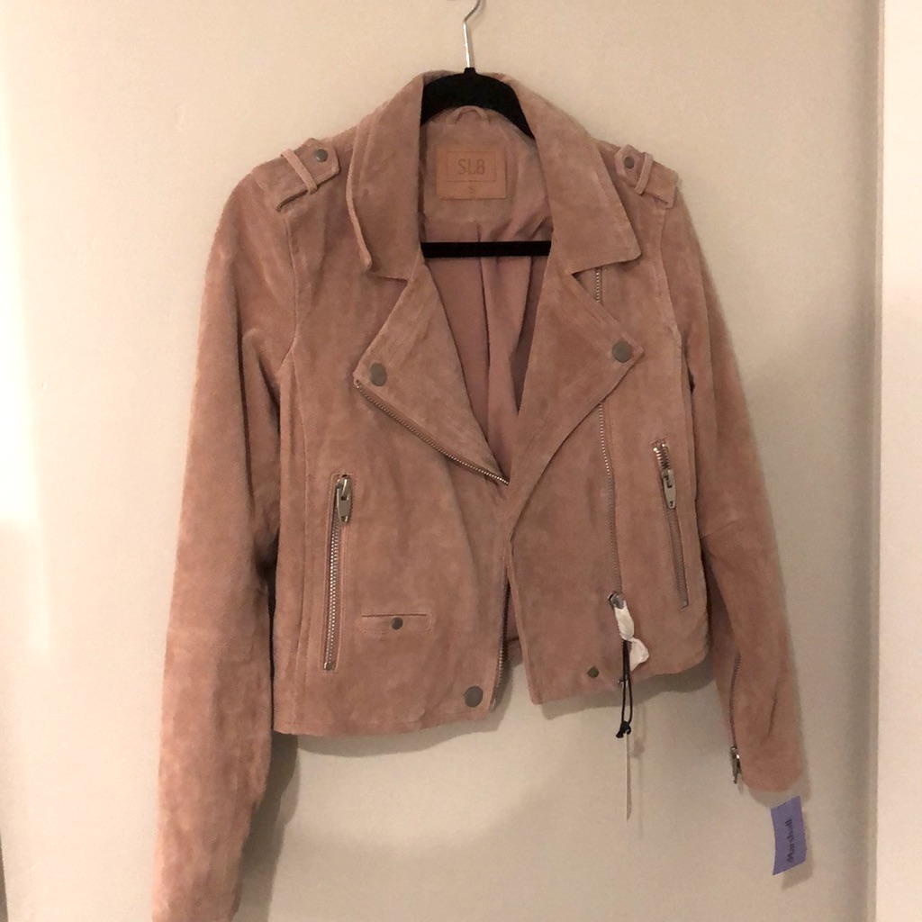 Suede Sl8 Moto Jacket